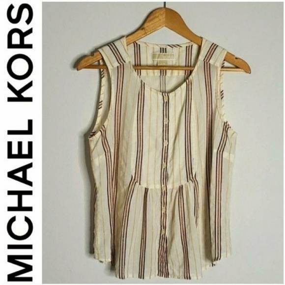 MICHAEL Michael Kors | Sleeveless Beach Top size Large - Picture 1 of 7